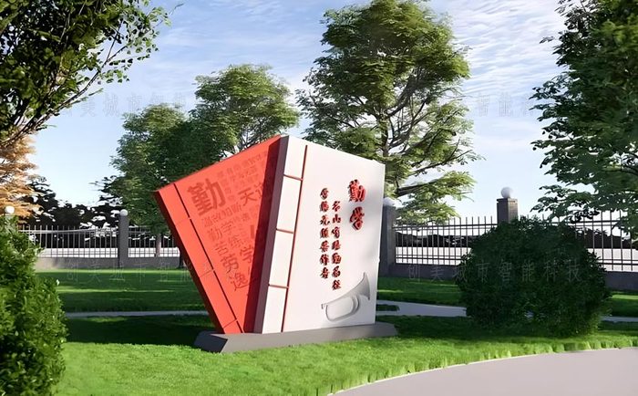 校園文化景觀小品