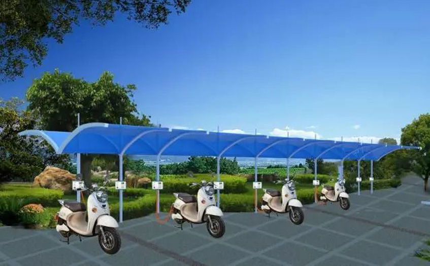 電動車停車棚價格解析配圖一