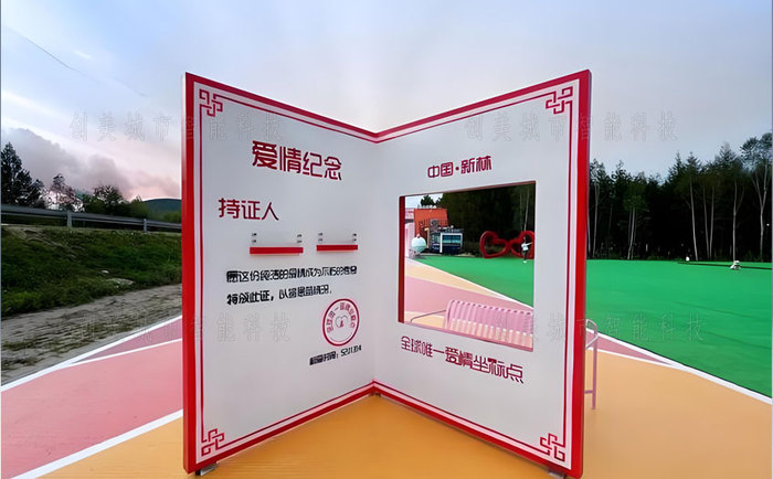 網紅打卡景觀小品